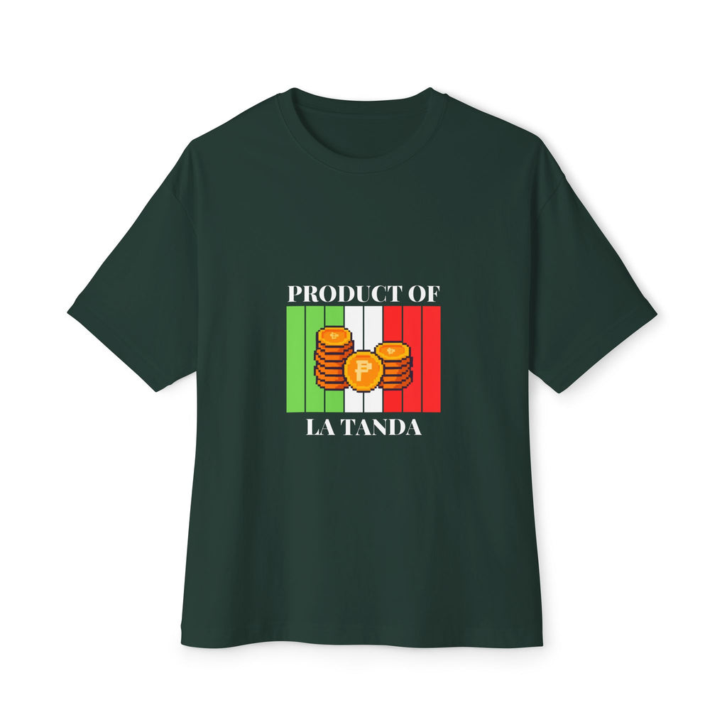 T-Shirt — "Product of La Tanda" Money Stack Graphic Tee