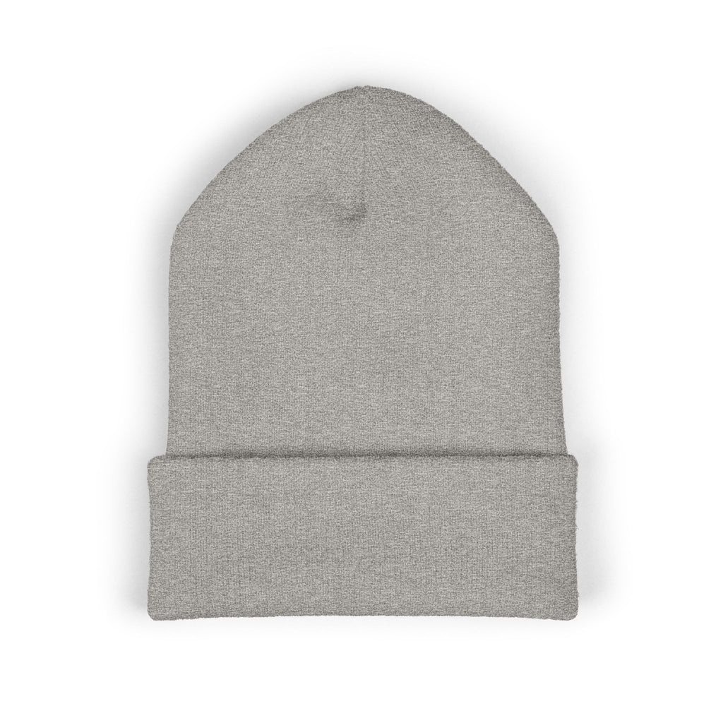 Classic Cuffed Beanie - "Product of La Tanda" Embroidered Warm Knit Hat