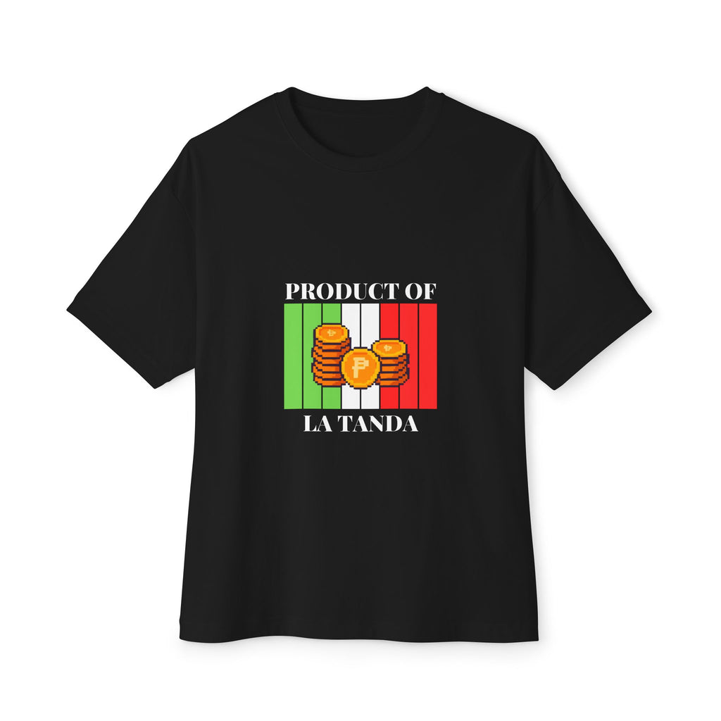 T-Shirt — "Product of La Tanda" Money Stack Graphic Tee