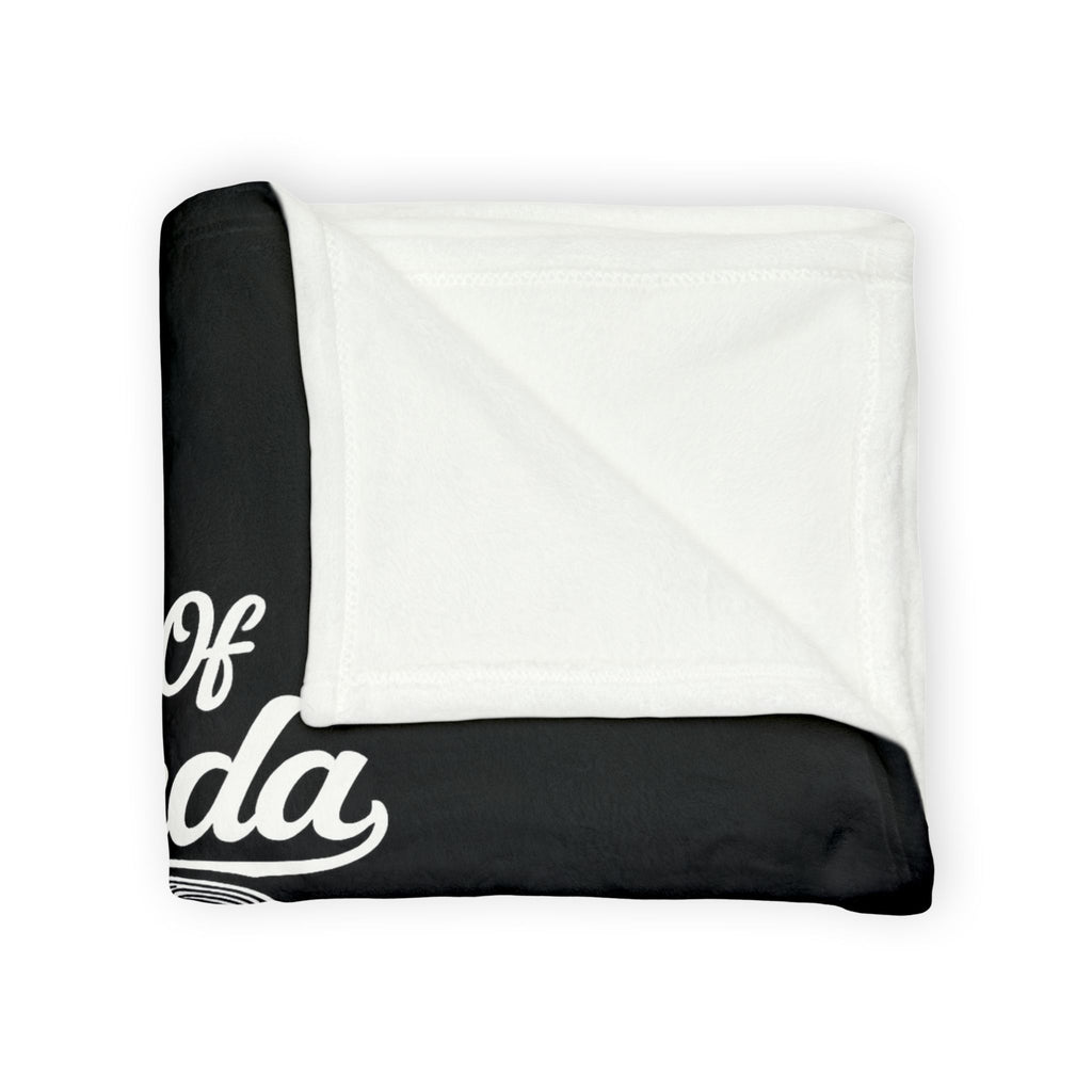 Product Of LaTanda Fleece Blanket – Soft Black Throw with Money Graphic