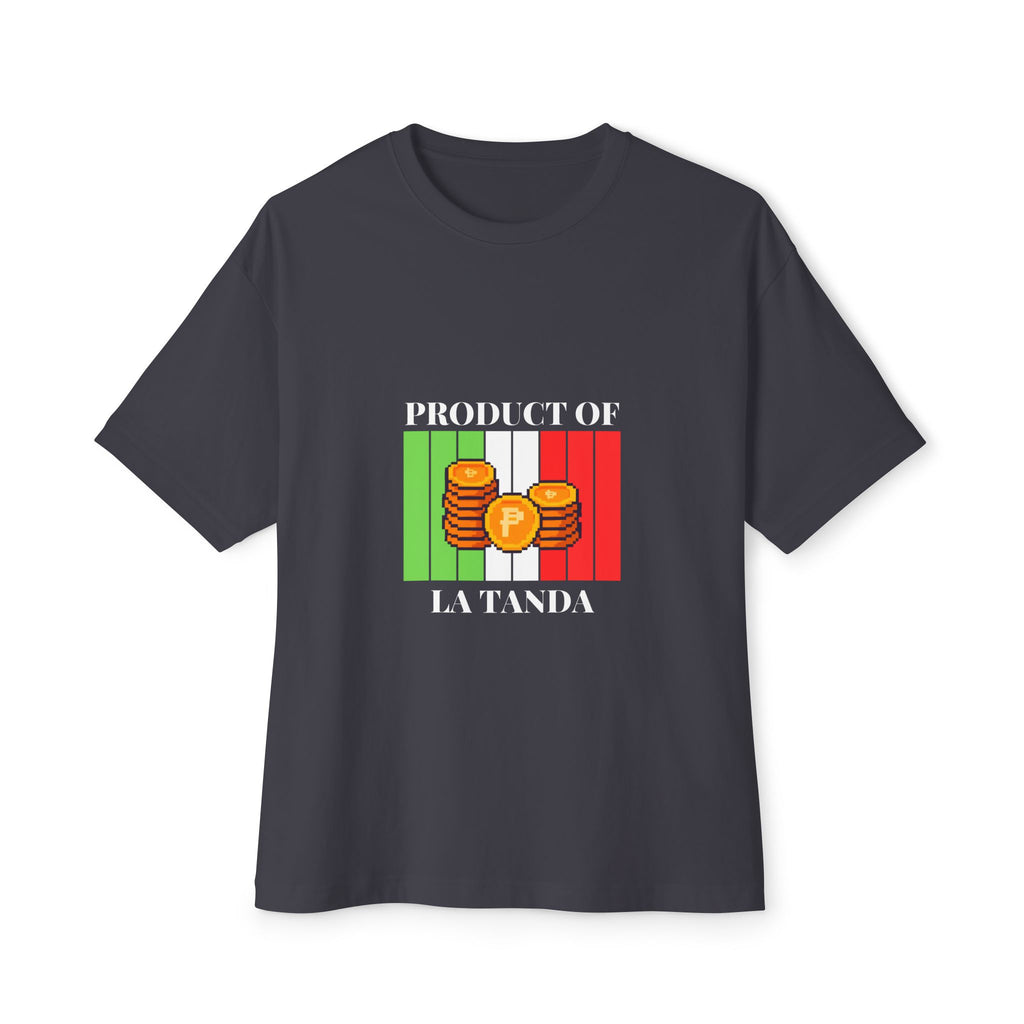 T-Shirt — "Product of La Tanda" Money Stack Graphic Tee
