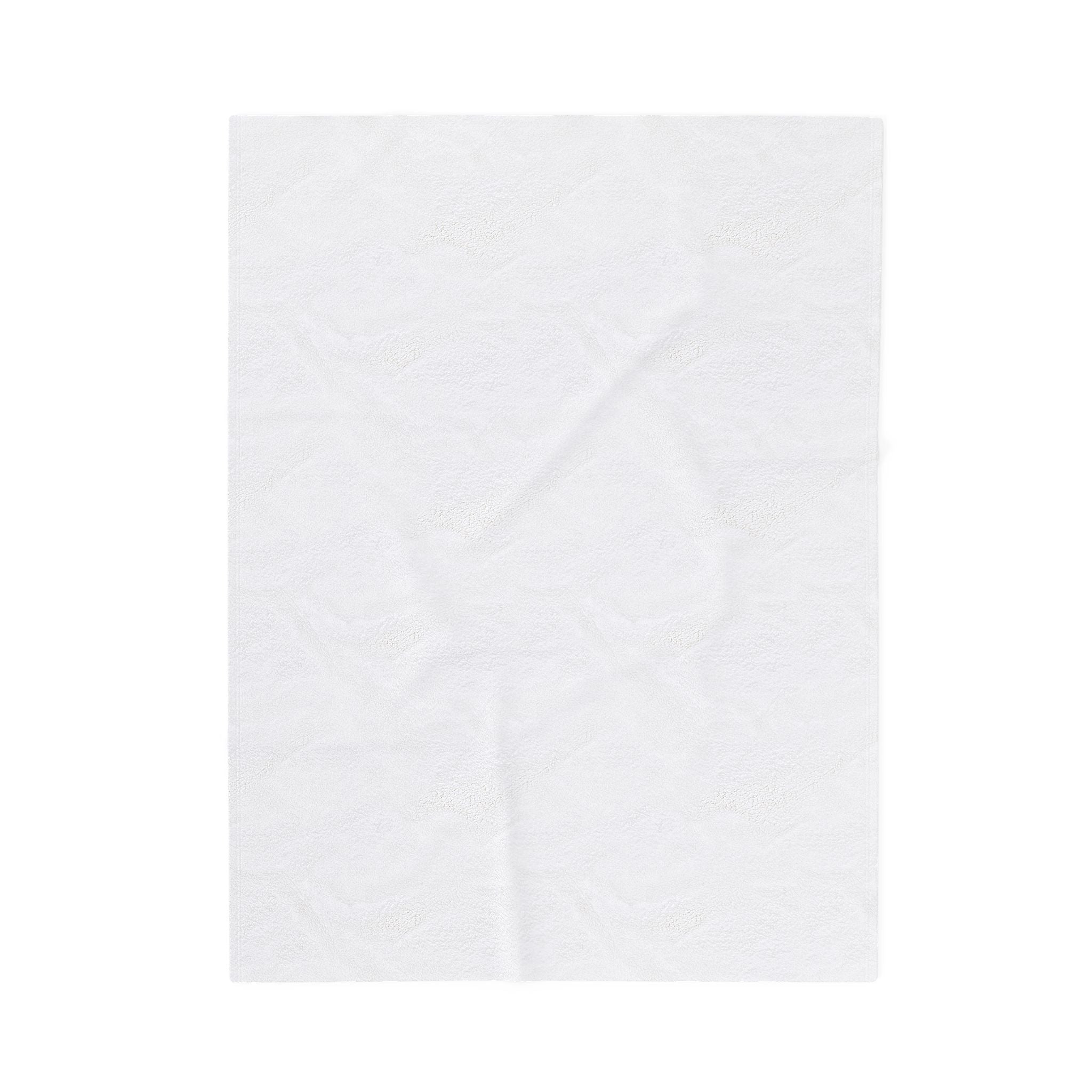 Plush Blanket — "Product of La Tanda" Lightweight Velveteen Throw