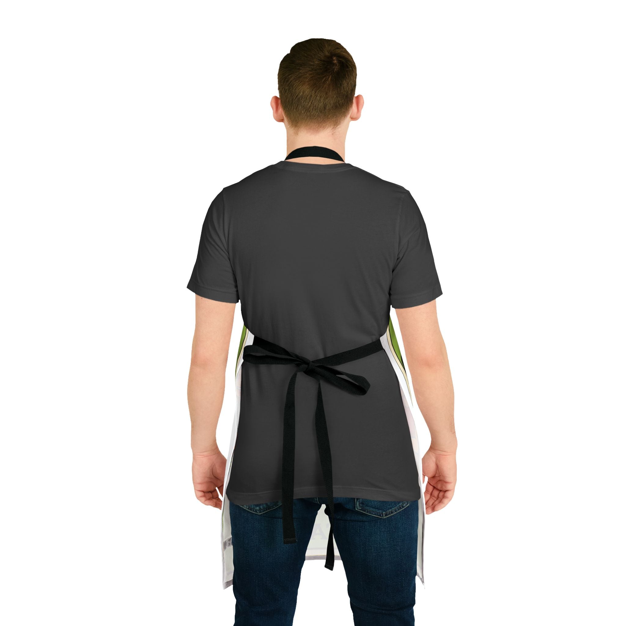 La Tanda Apron – Colorful Lotería Kitchen Apron for Family Gatherings