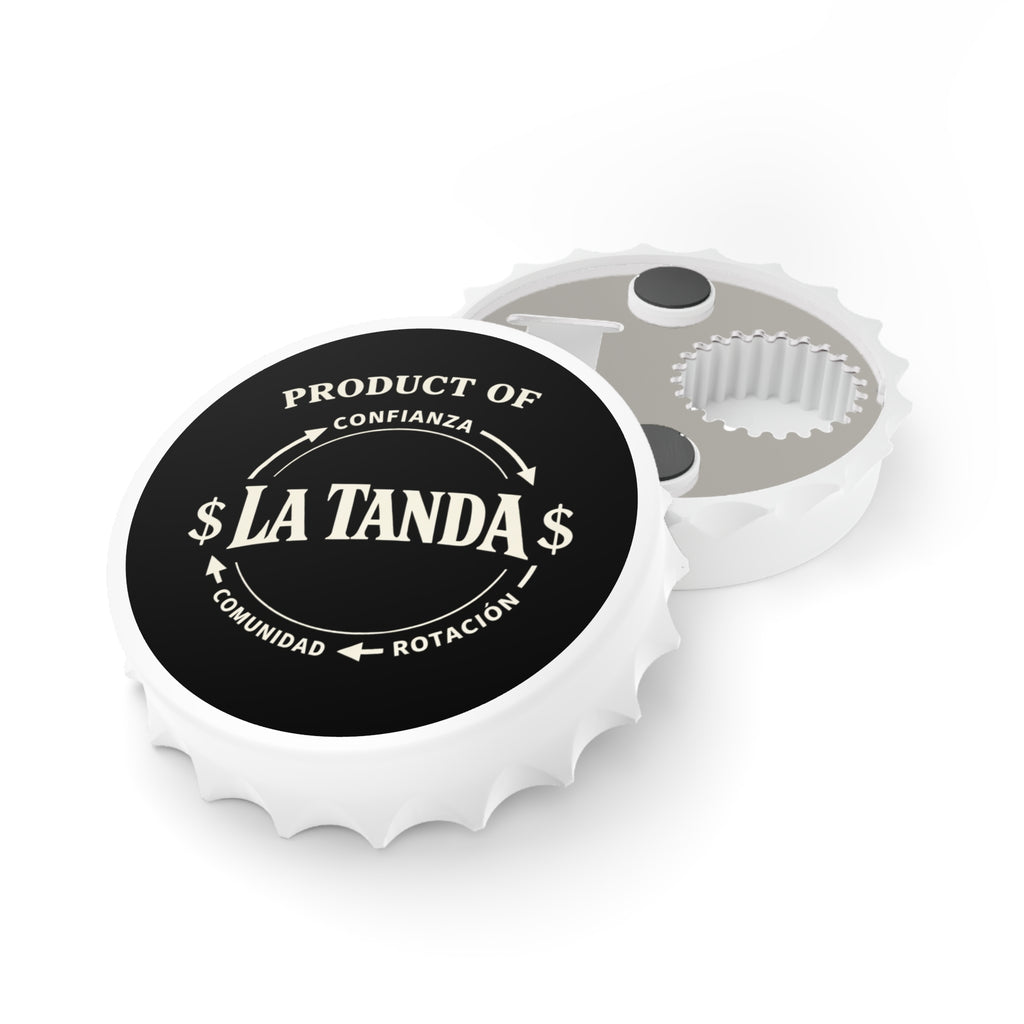 Bottle Opener — "La Tanda" Vintage Badge Bottle Opener