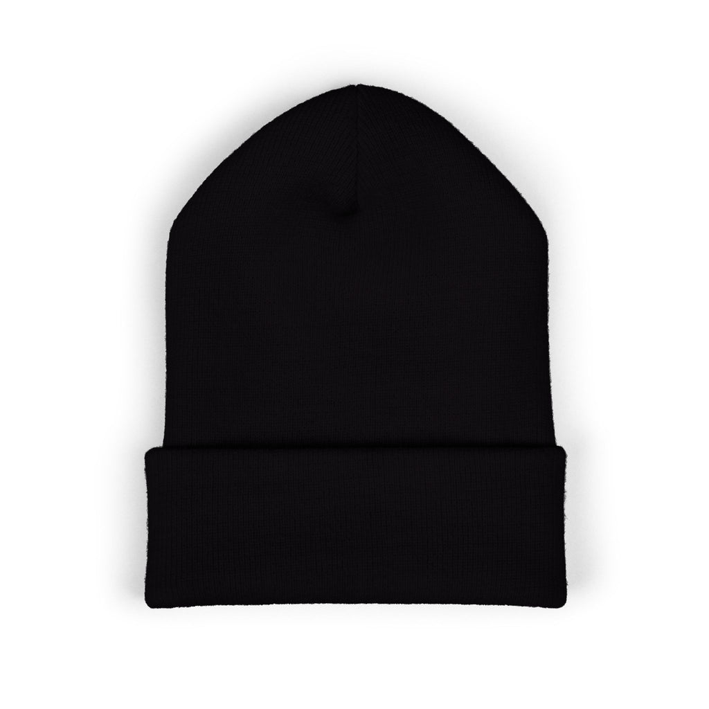 Classic Cuffed Beanie - "Product of La Tanda" Embroidered Warm Knit Hat