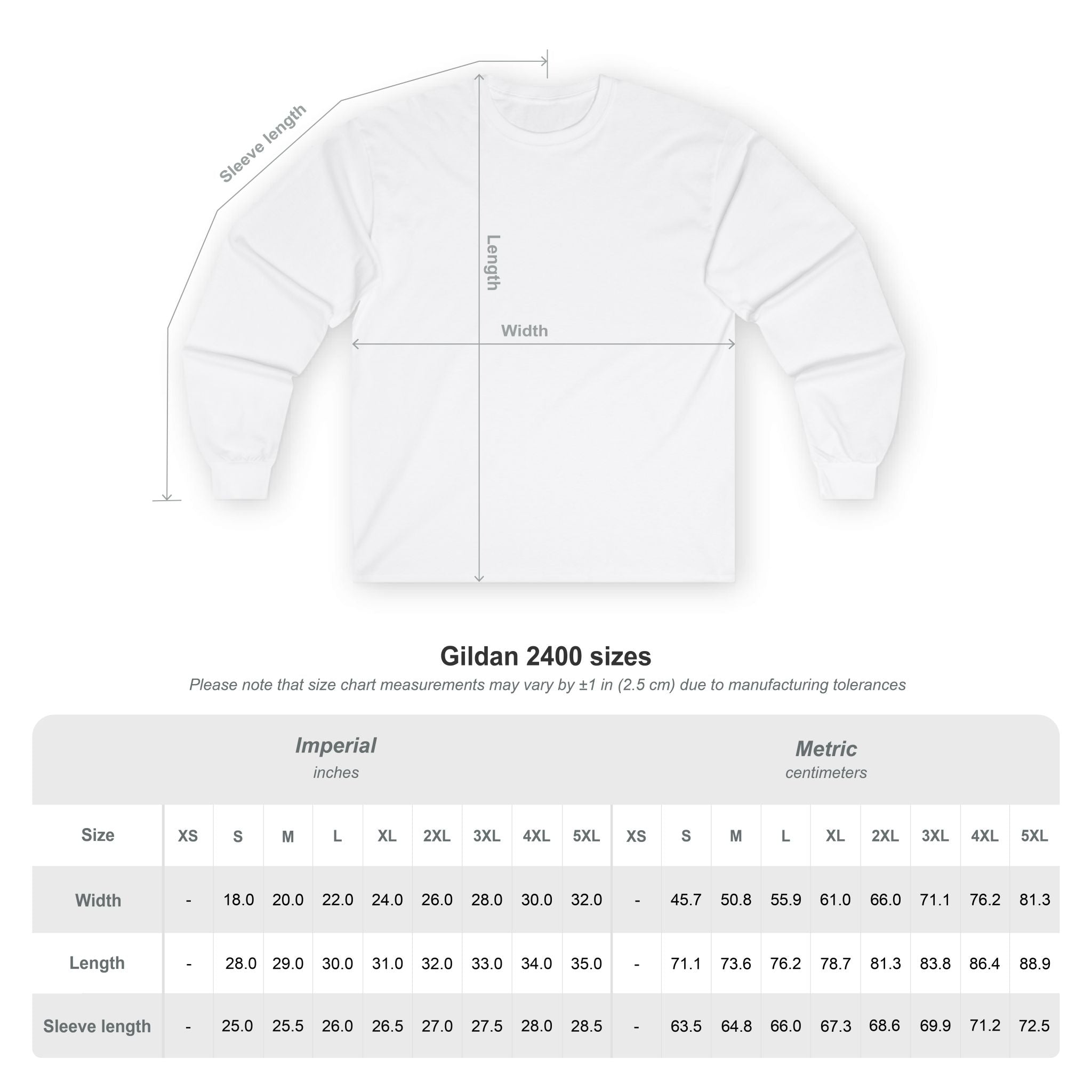 Long Sleeve Tee — "Product of La Tanda"
