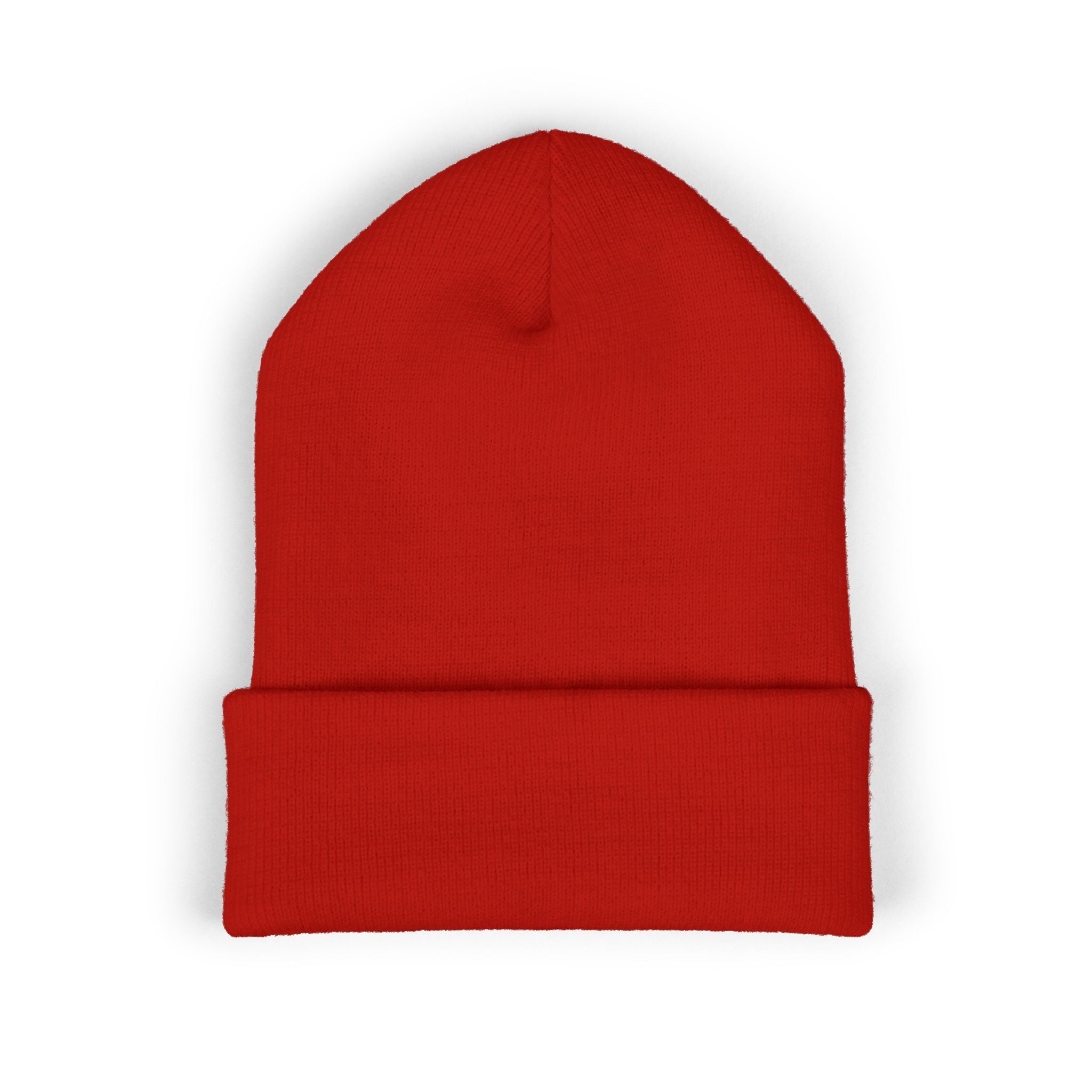 Classic Cuffed Beanie - "Product of La Tanda" Embroidered Warm Knit Hat