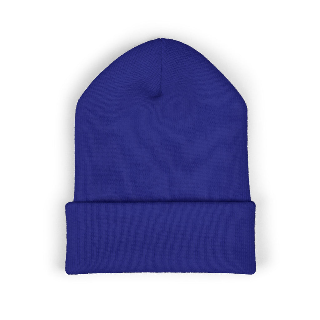 Classic Cuffed Beanie - "Product of La Tanda" Embroidered Warm Knit Hat