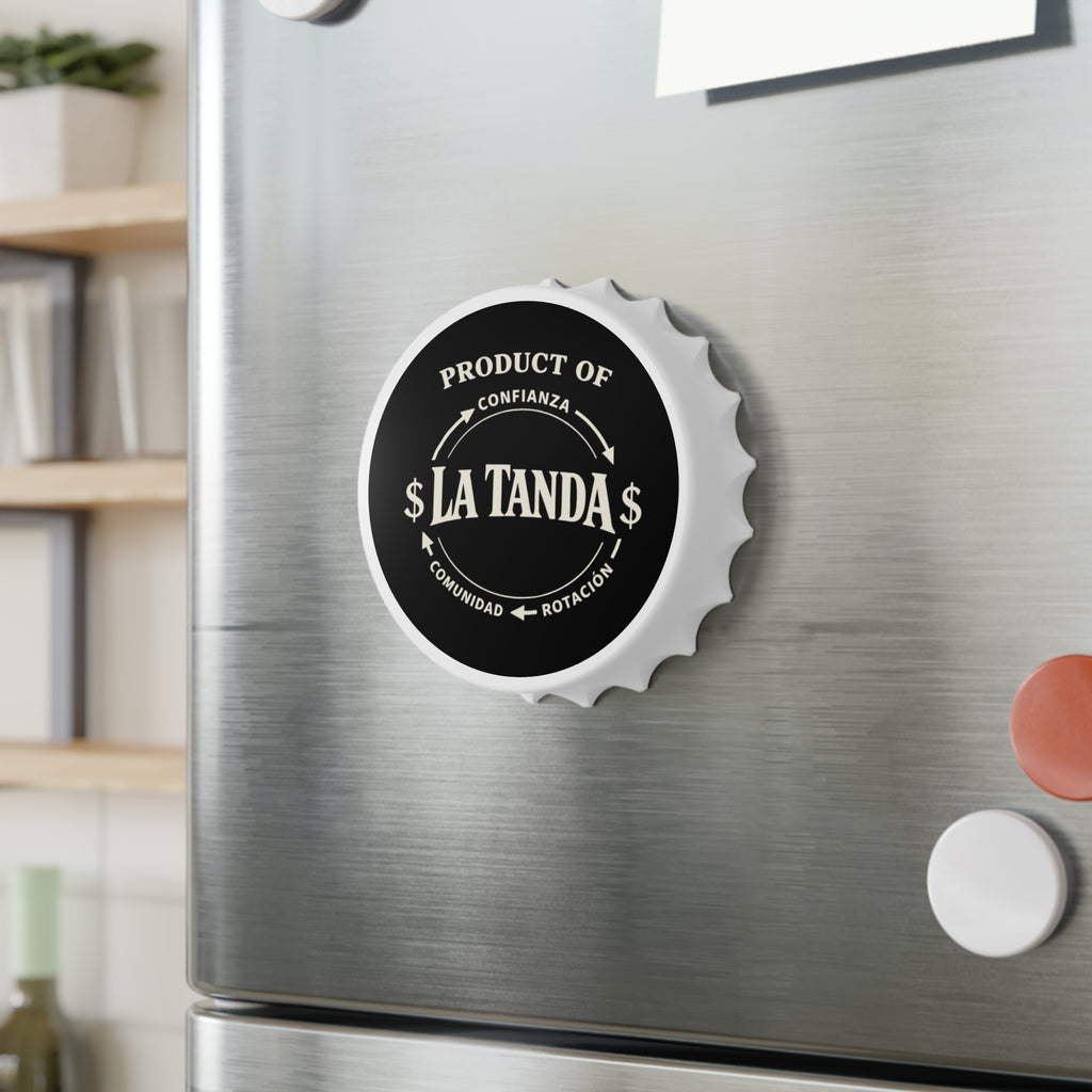 Bottle Opener — "La Tanda" Vintage Badge Bottle Opener