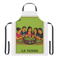 La Tanda Apron – Colorful Lotería Kitchen Apron for Family Gatherings