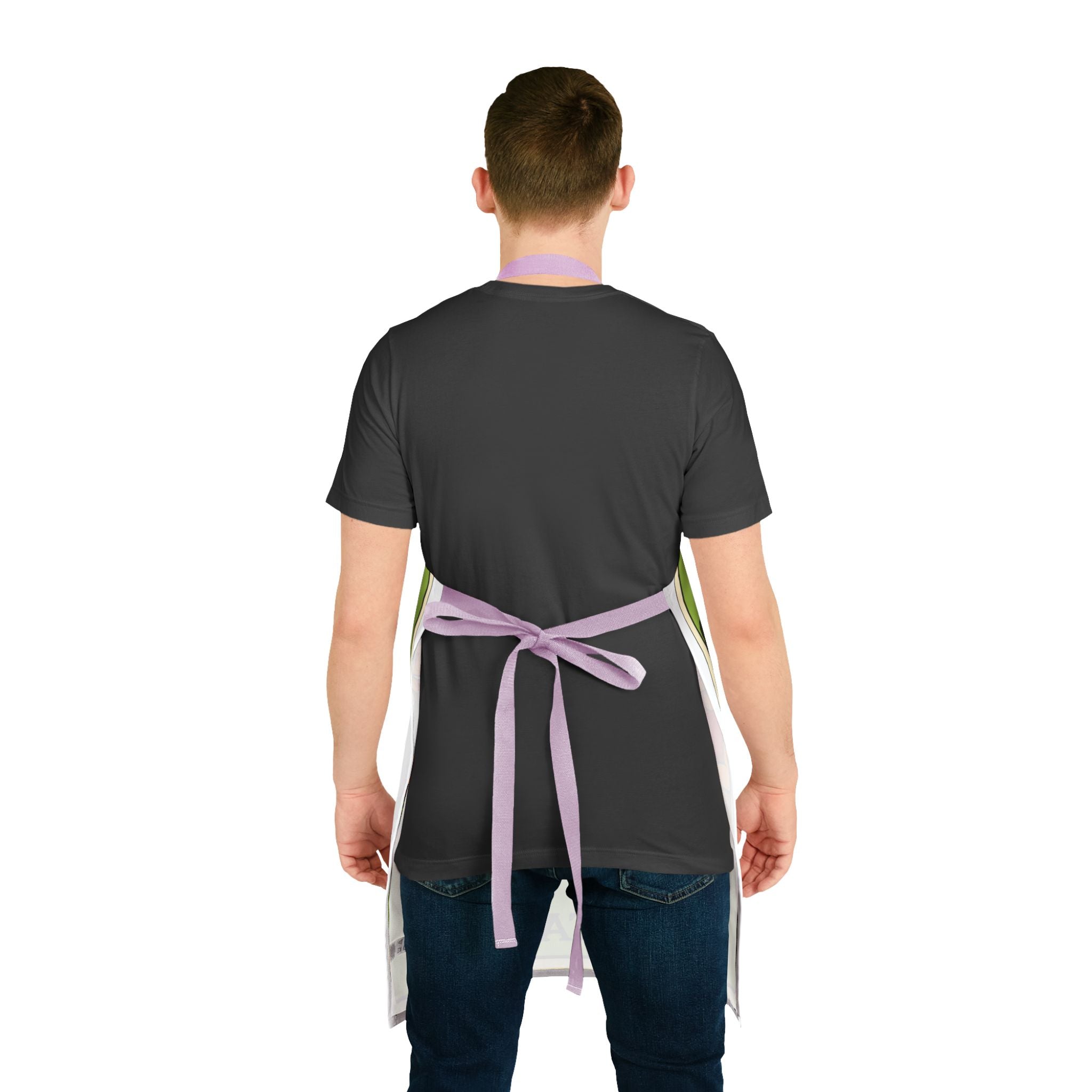 La Tanda Apron – Colorful Lotería Kitchen Apron for Family Gatherings