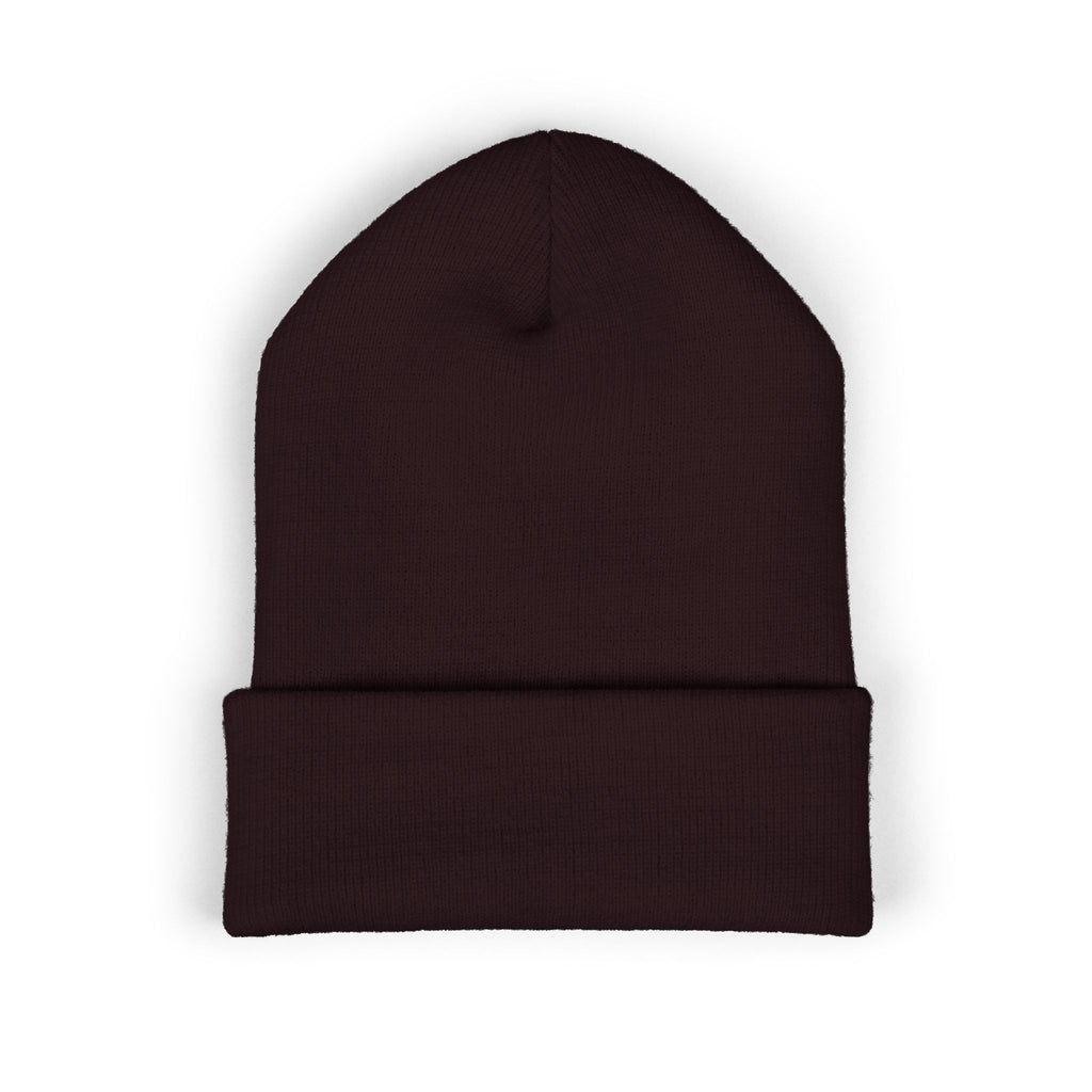 Classic Cuffed Beanie - "Product of La Tanda" Embroidered Warm Knit Hat