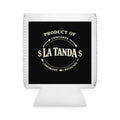 Can Cooler Sleeve - “La Tanda” Vintage Money Circle Design