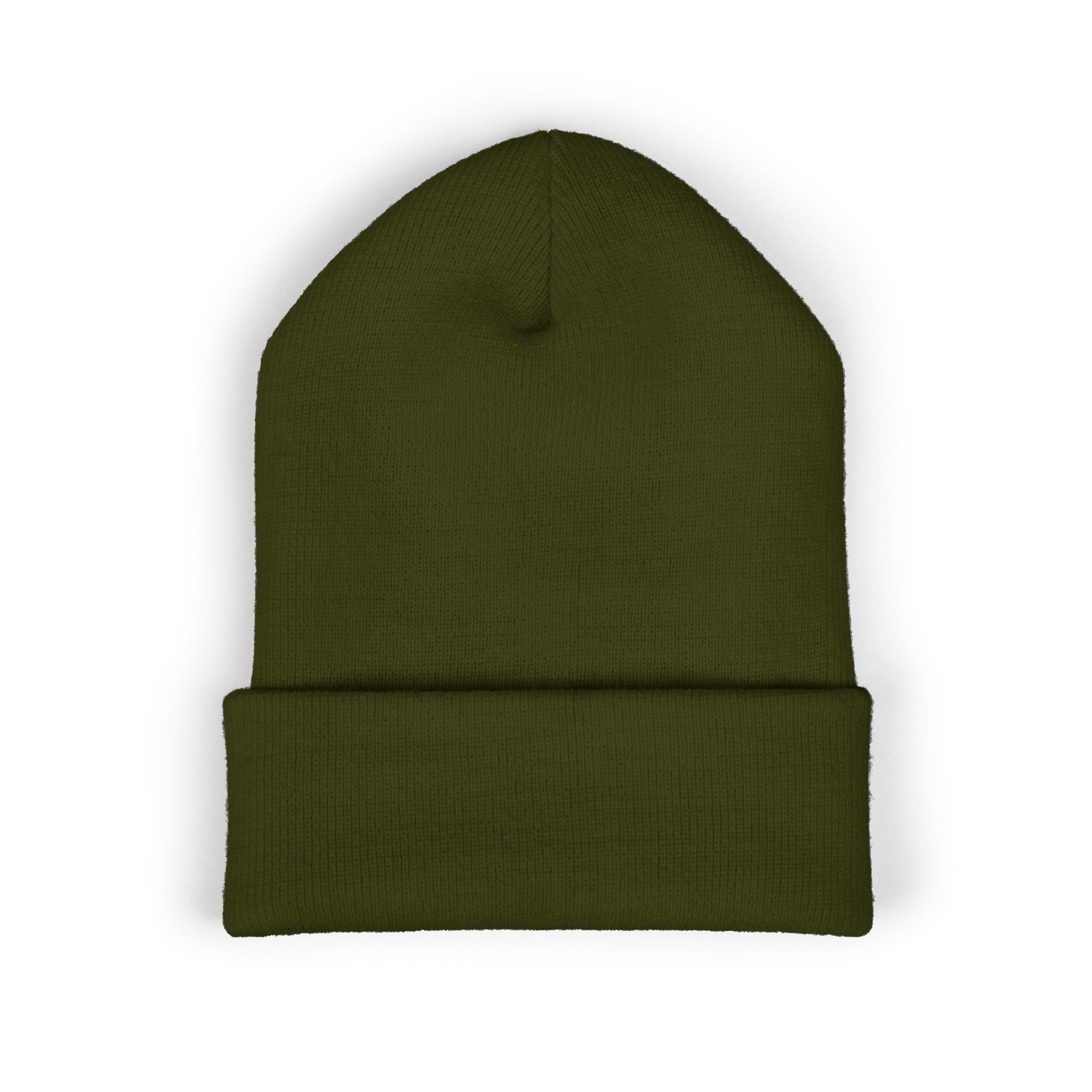 Classic Cuffed Beanie - "Product of La Tanda" Embroidered Warm Knit Hat