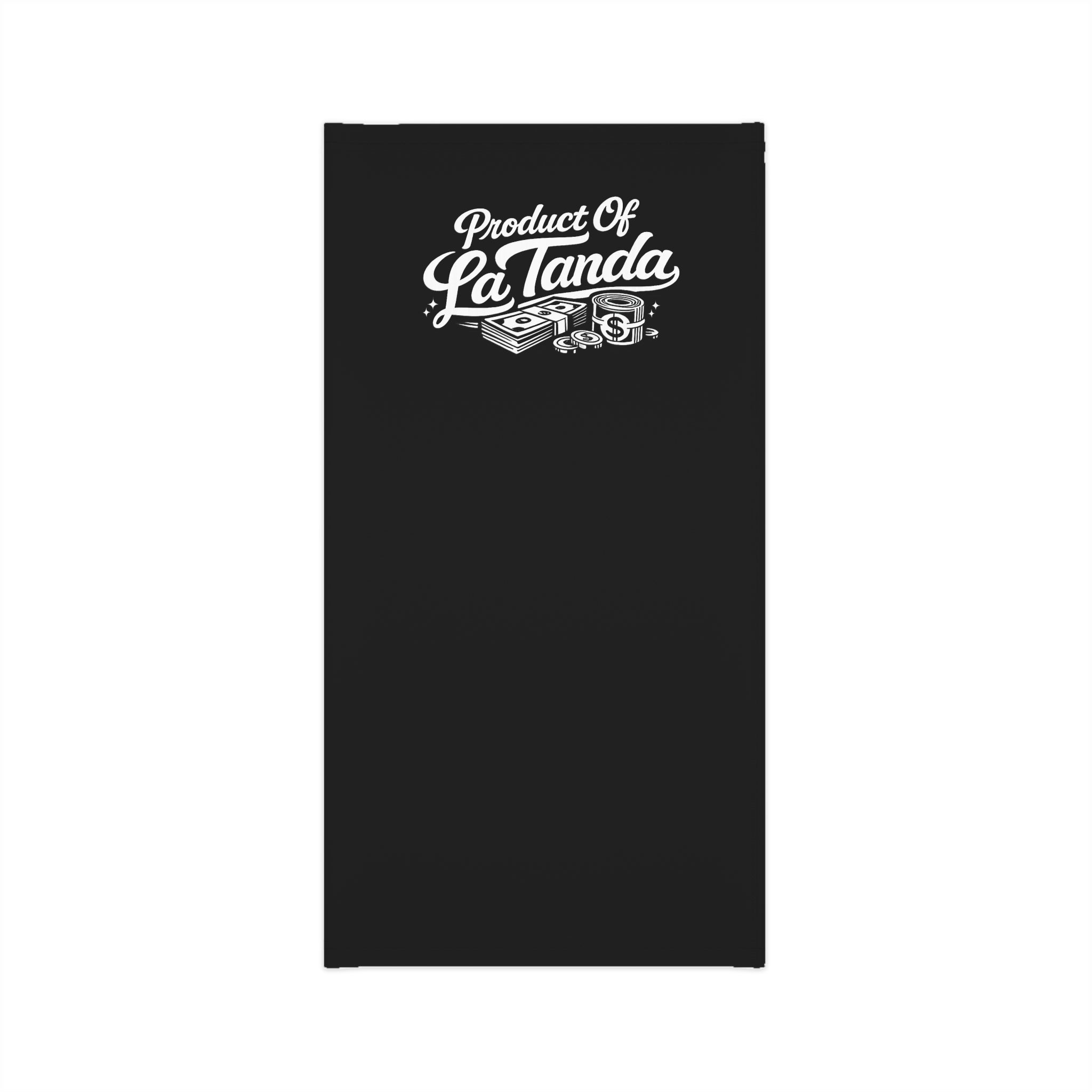 Product of La Tanda Neck Gaiter — Vintage DJ Money Graphic Face Covering