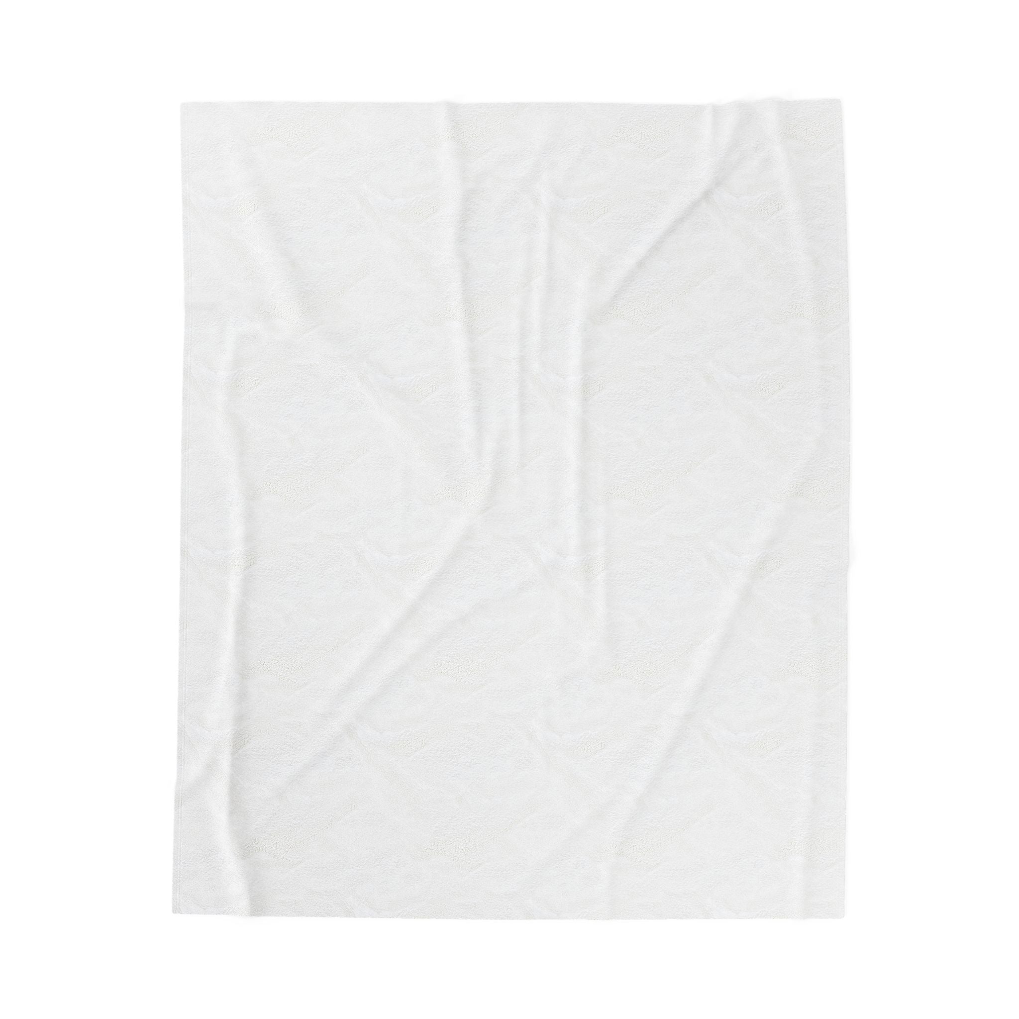 Plush Blanket — "Product of La Tanda" Lightweight Velveteen Throw